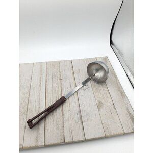 Stanhome USA Stainless Steel Ladle Soup Brown 11 1/2"